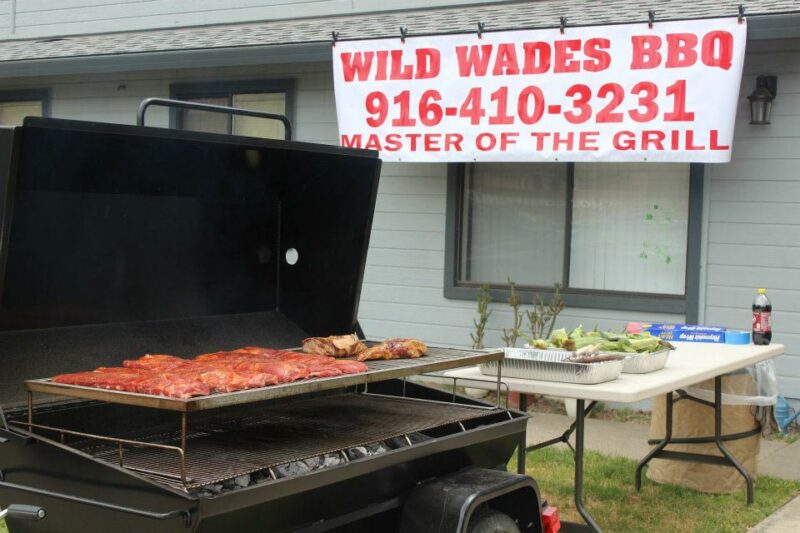 Smoking Pork Ribs on Meadow Creek PR60T Pig Roaster