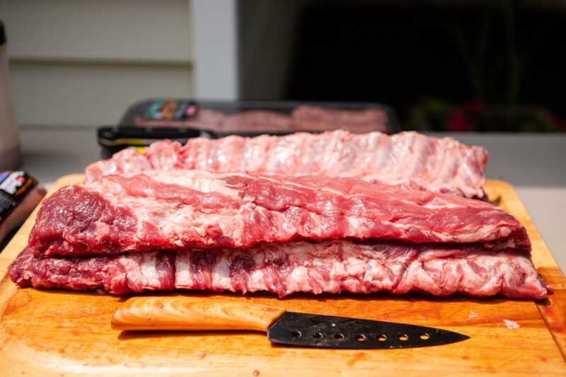 Prepping Baby Back Ribs