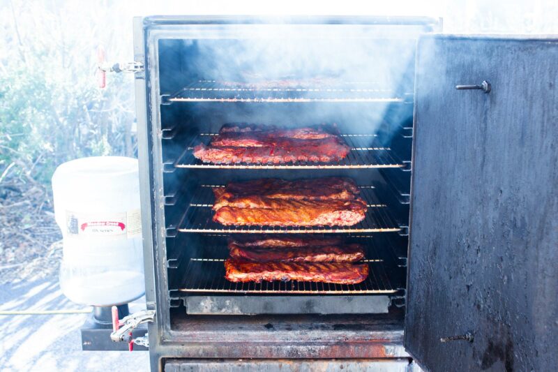 Smoked Prime Ribs on Meadow Creek BX50 Box Smoker