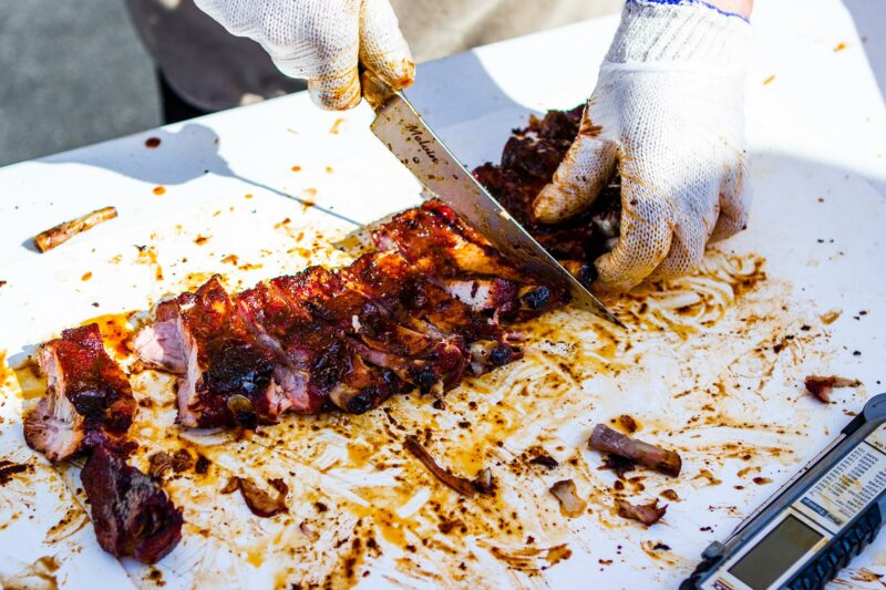 Smoked Prime Ribs on Meadow Creek BX50 Box Smoker