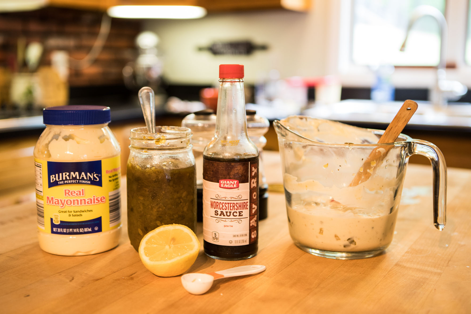 Homemade Tartar Sauce Ingredients