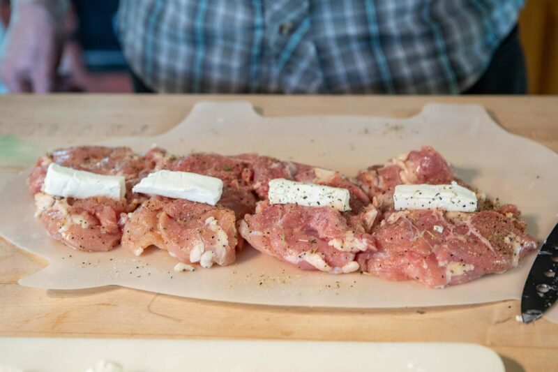 Prepping Chicken Thighs