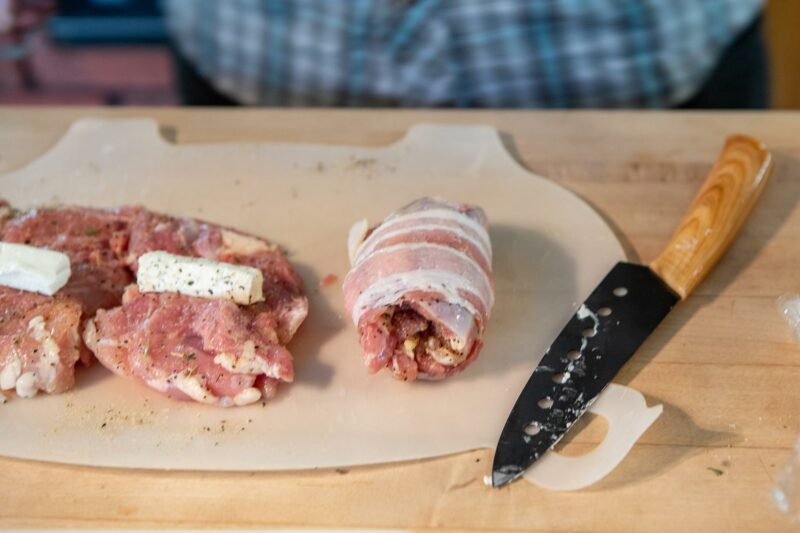 Prepping Chicken Thighs