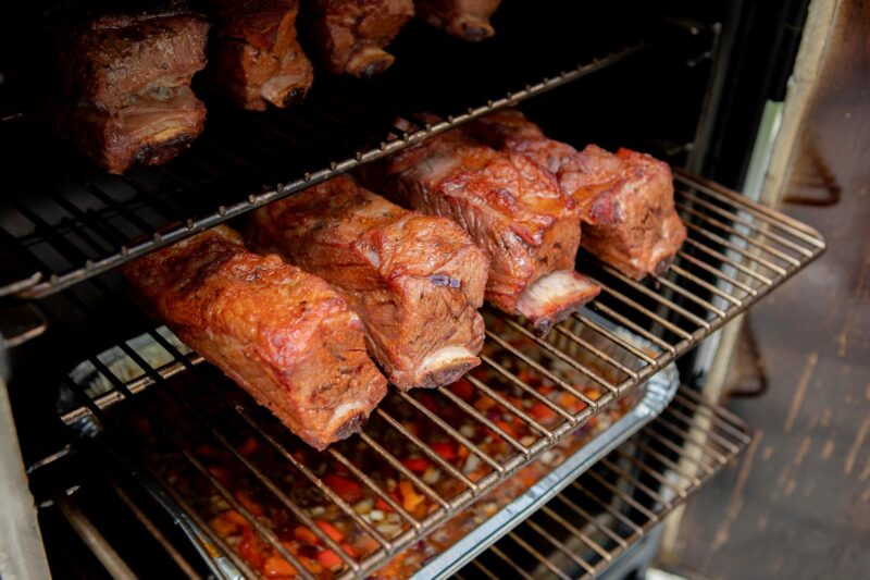 Smoking Beef Short Ribs on Meadow Creek BX25 Box Smoker