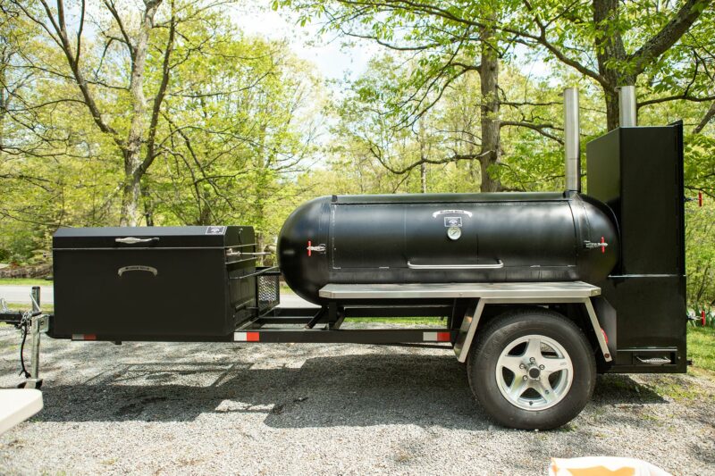 Meadow Creek TS250 Tank Smoker Trailer