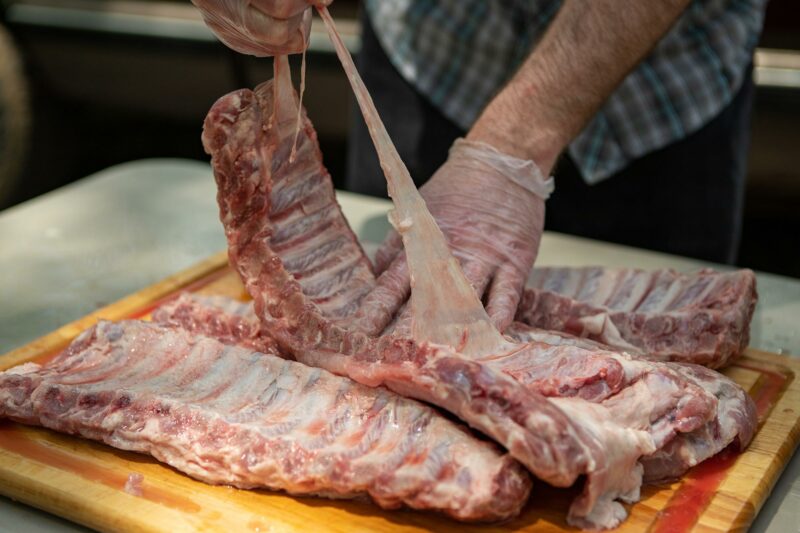 Prepping Baby Back Ribs