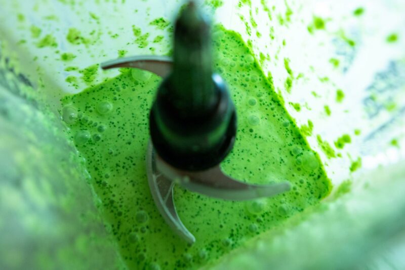 Prepping Jalapeño Cilantro Sauce