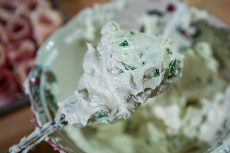 Prepping Cream Cheese Mix