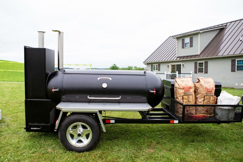 Meadow Creek TS250 Tank Smoker Trailer