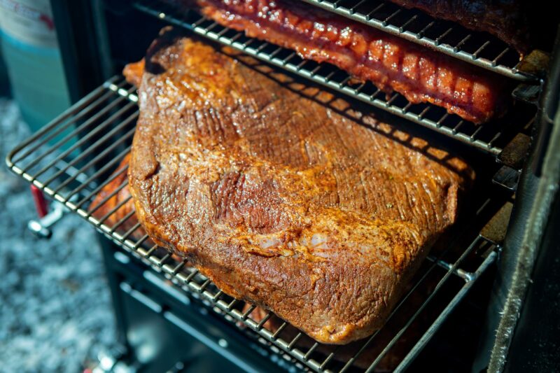 Briskets on Meadow Creek BX25 Box Smoker