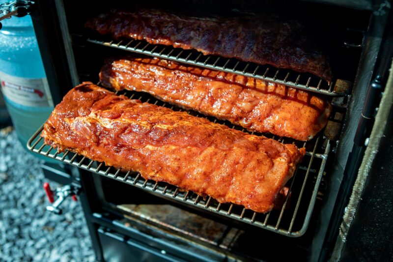 Baby Back Ribs on Meadow Creek BX25 Box Smoker