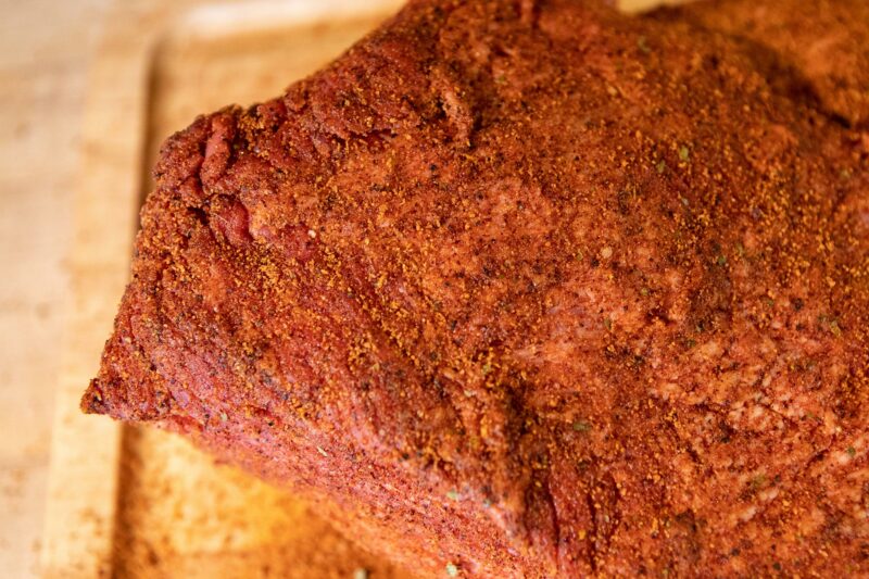 Prepping Brisket