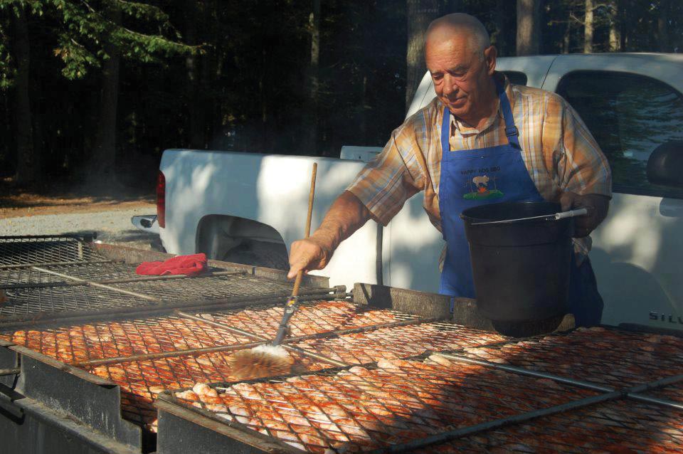 Stewart Ellis Cooking Chicken