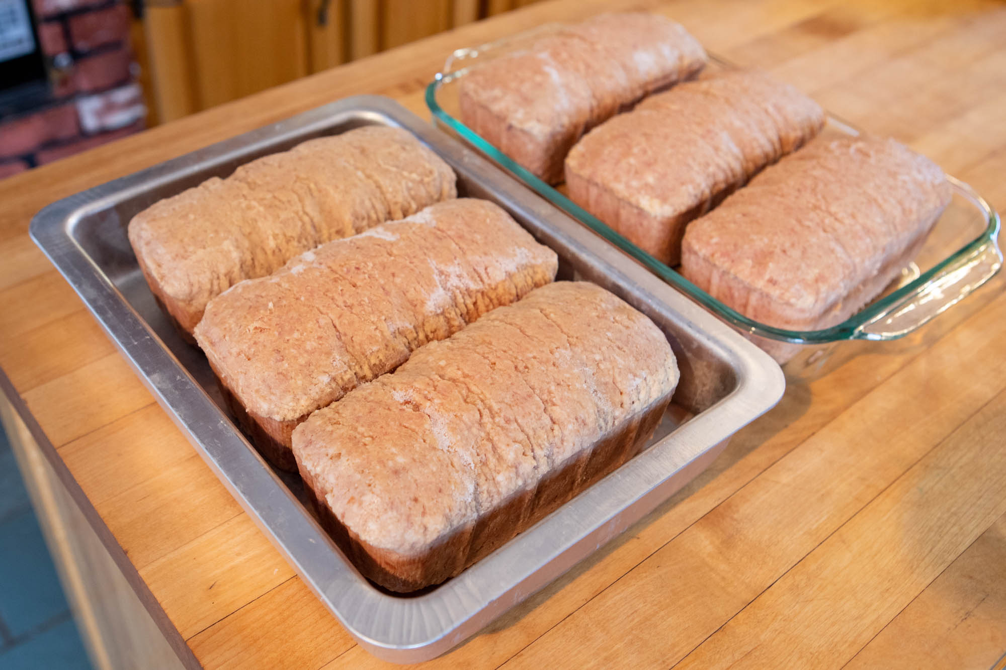 Prepping Smoked Ham Loaf