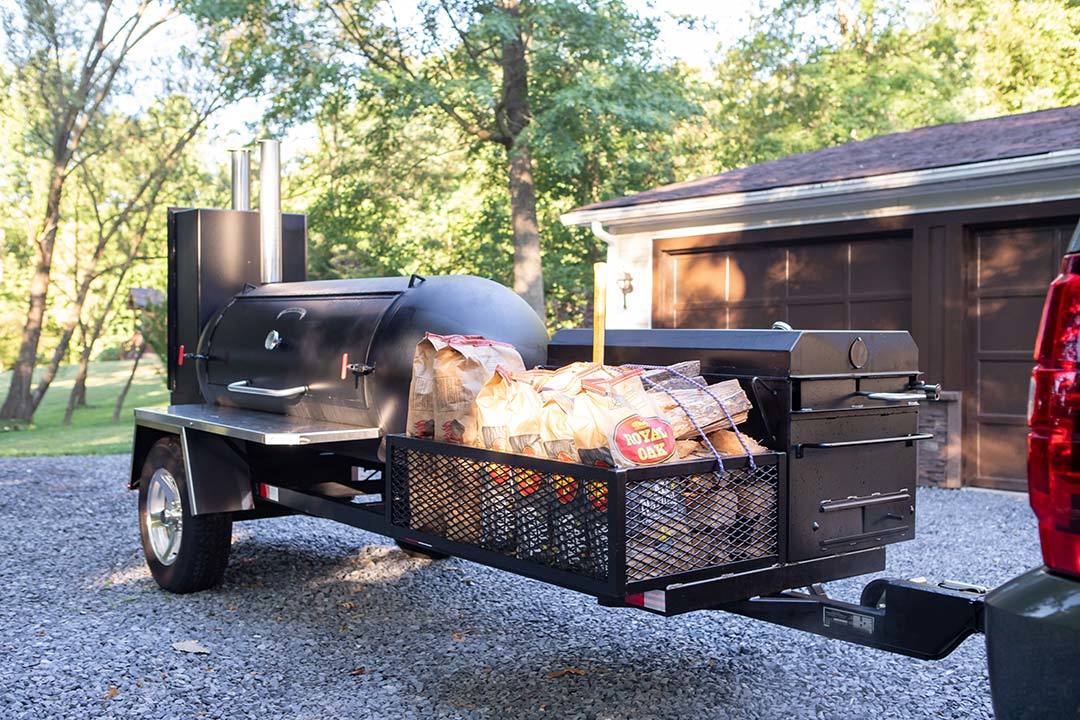 BBQ Smoker Trailer