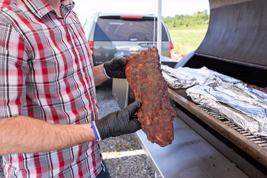 Ribs Ready to Wrap