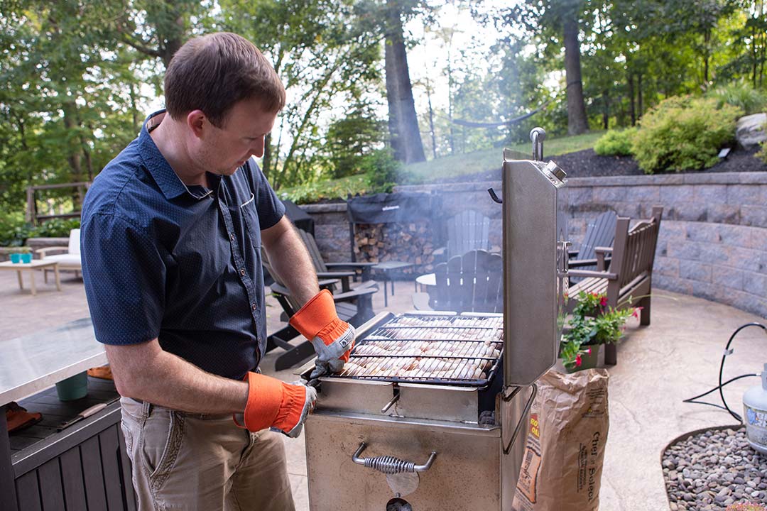 Grilling Chicken