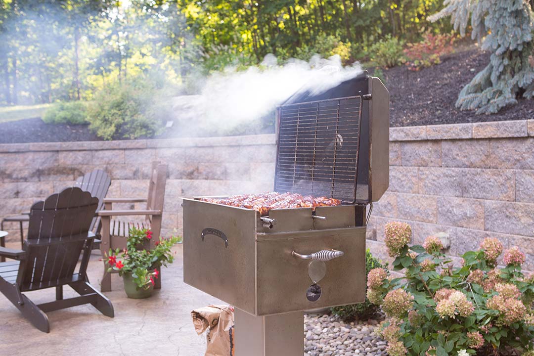 Grilling Glazed Chicken Drumsticks