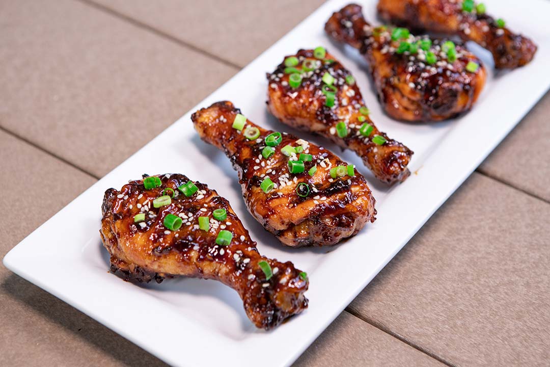 Asian-Glazed Chicken Drumstick