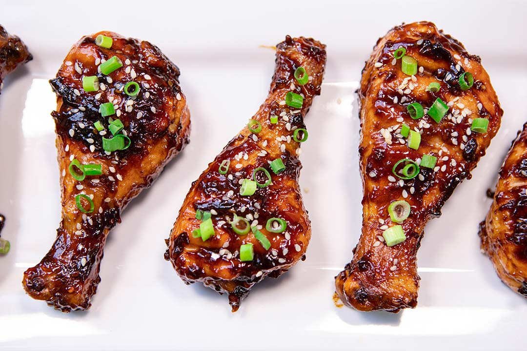 Asian-Glazed Chicken Drumsticks